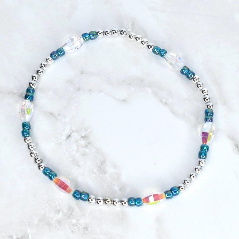 Winter Frost Bracelet Stack - 5 Piece Set