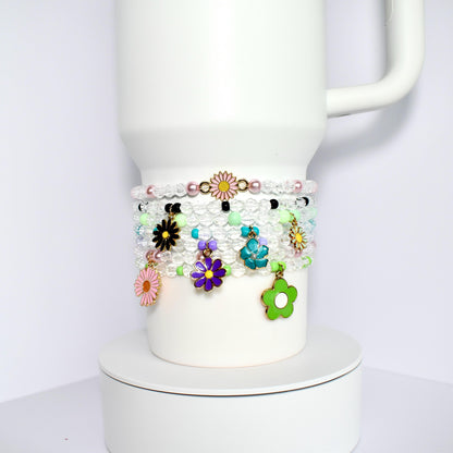 Flower Garden Charm Bracelet Collection