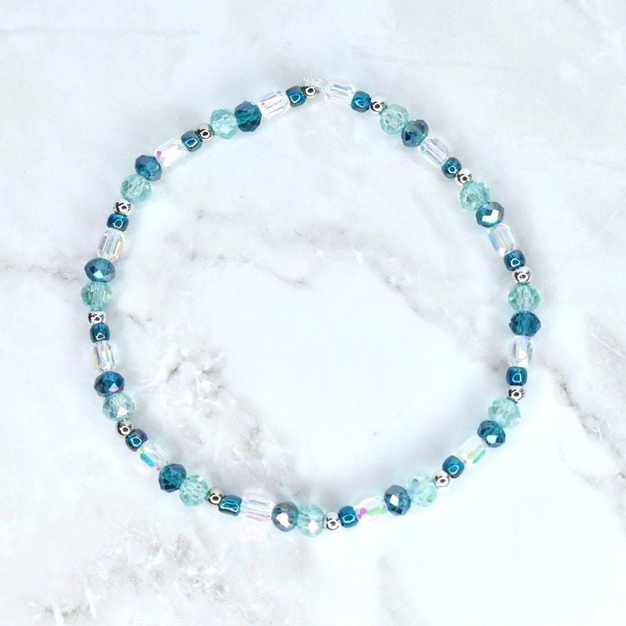 Winter Frost Bracelet Stack - 5 Piece Set