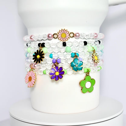 Flower Garden Charm Bracelet Collection
