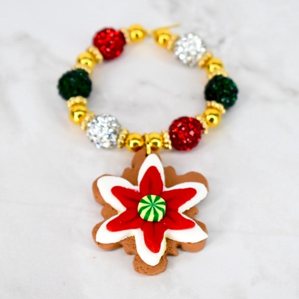 Gingerbread Cookie Tumbler Handle Bracelet Collection - Individual Handle Bracelets