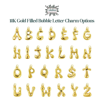 Rainbow Seed Bead Initial Necklace: Gold Filled Charm, Adjustable Boho Jewelry, Necklace for Layering