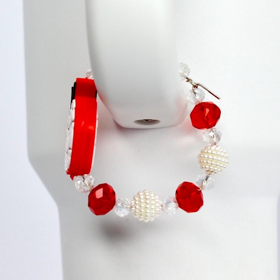 Best Teacher Ever Tumbler Handle Bracelet