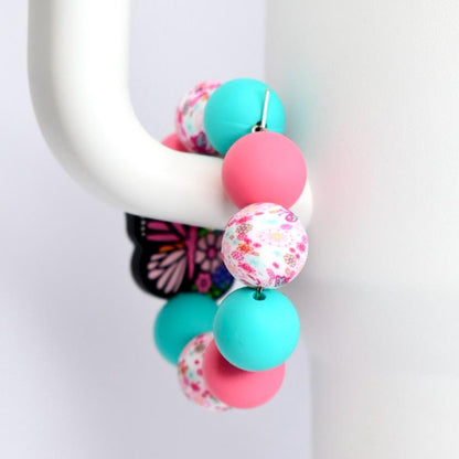 Butterfly Tumbler Handle Charm