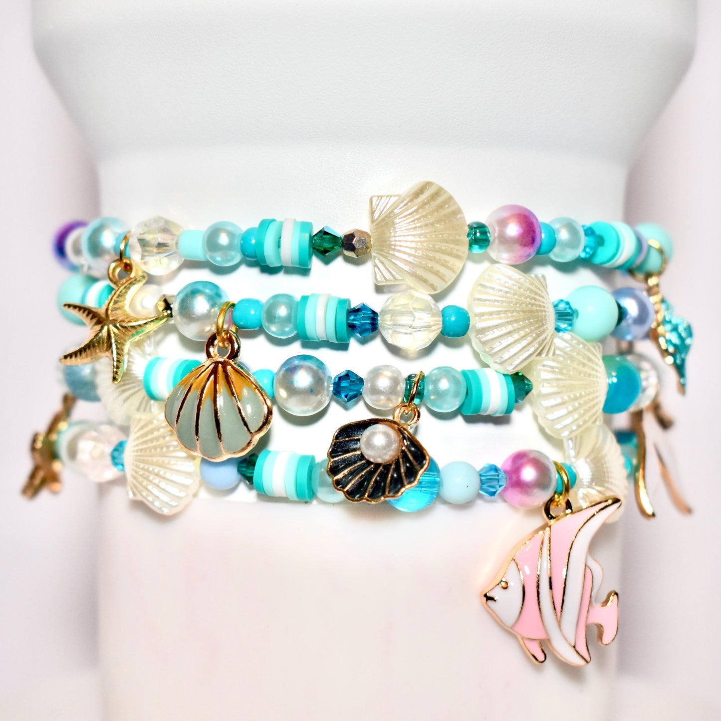 Beach Charm Bracelets - Create Your Own Stack