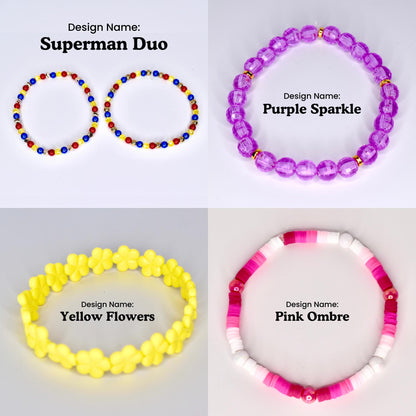 Unique Beaded Tumbler Bracelet: Handmade Stretchy Cup Accessory