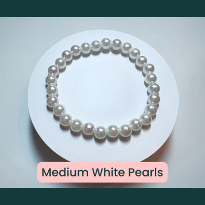 Faux Pearl Beaded Bracelets - Mix & Match