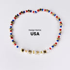tumbler bracelet patriotic cup accessory gift idea for summer drink holder charm design for independence day decoration water bottle band american flag colored jewelry custom stanley handle decoration tumbler charm bracelet patriotic fourth july drink accessory cup holder band custom drinkware embellishment gift idea for independence day style american flag
