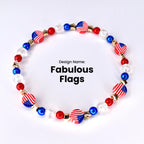 tumbler bracelet patriotic cup accessory gift idea for summer drink holder charm design for independence day decoration water bottle band american flag colored jewelry custom stanley handle decoration tumbler charm bracelet patriotic fourth july drink accessory cup holder band custom drinkware embellishment gift idea for independence day style american flag