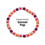 Sunset Vibes Bracelet Stack - 5 Piece Set