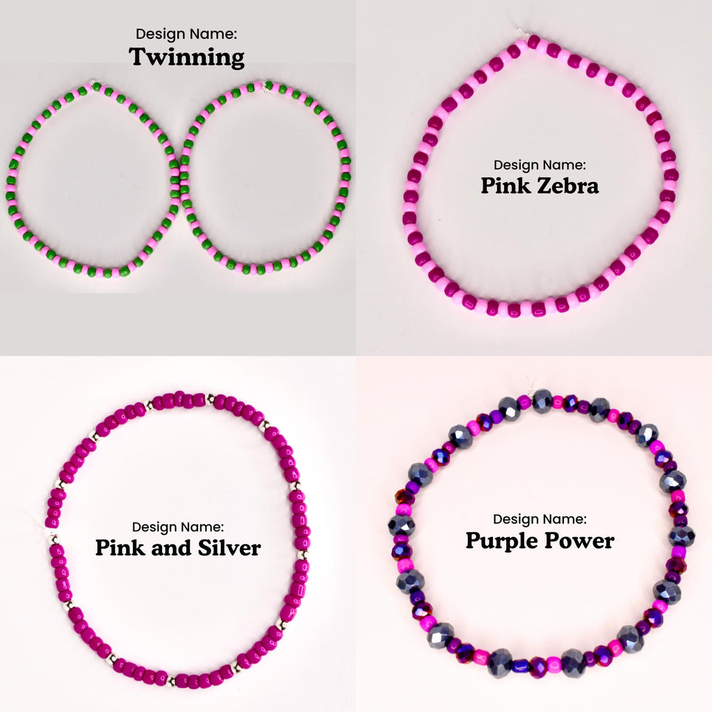 Unique Beaded Tumbler Bracelet: Handmade Stretchy Cup Accessory