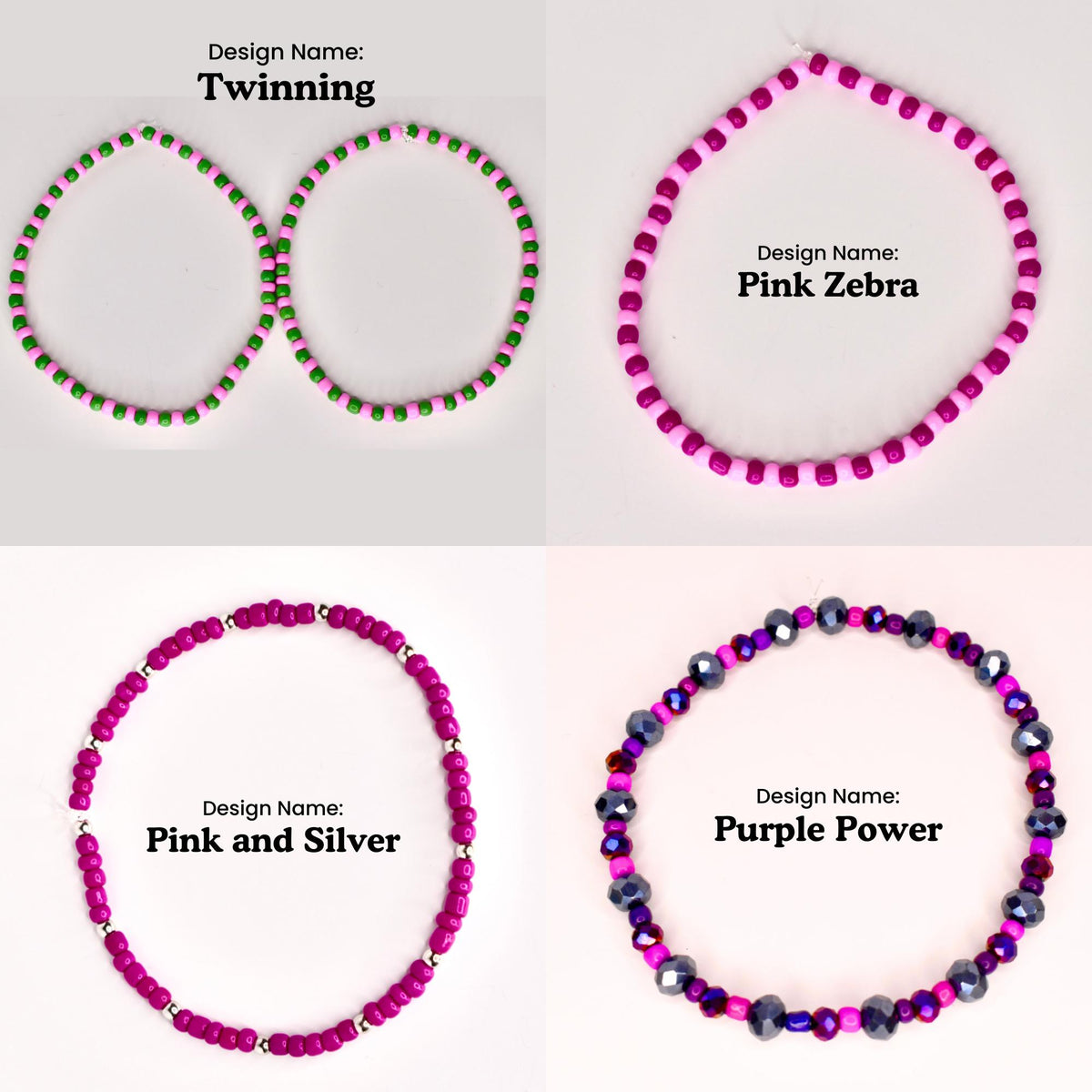 Unique Beaded Tumbler Bracelet: Handmade Stretchy Cup Accessory