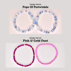 Unique Beaded Tumbler Bracelet: Handmade Stretchy Cup Accessory