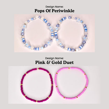 Unique Beaded Tumbler Bracelet: Handmade Stretchy Cup Accessory