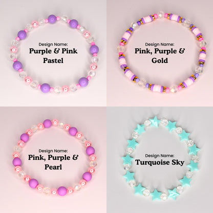 Unique Beaded Tumbler Bracelet: Handmade Stretchy Cup Accessory