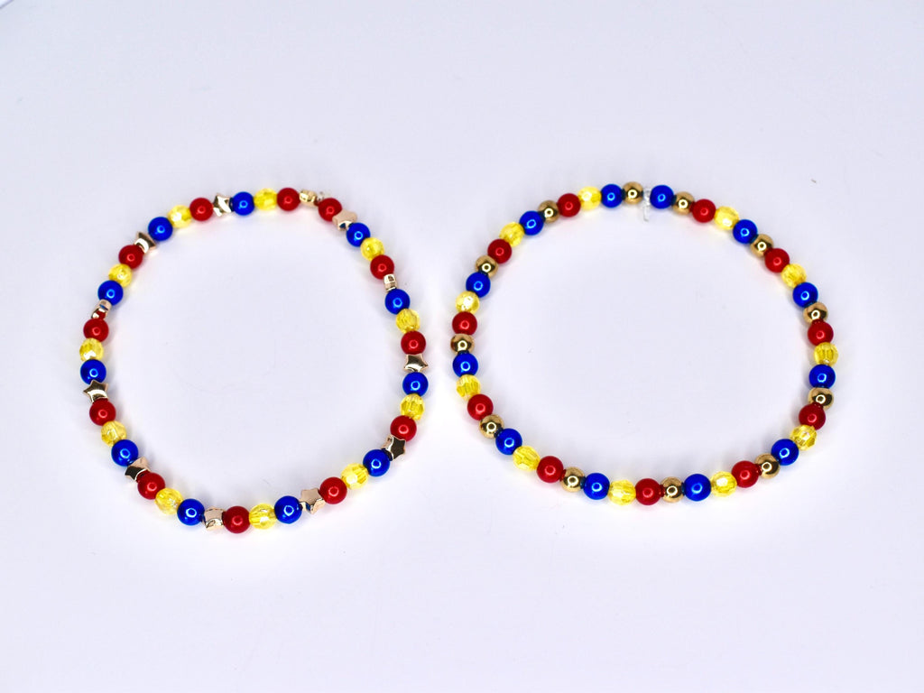 Unique Beaded Tumbler Bracelet: Handmade Stretchy Cup Accessory
