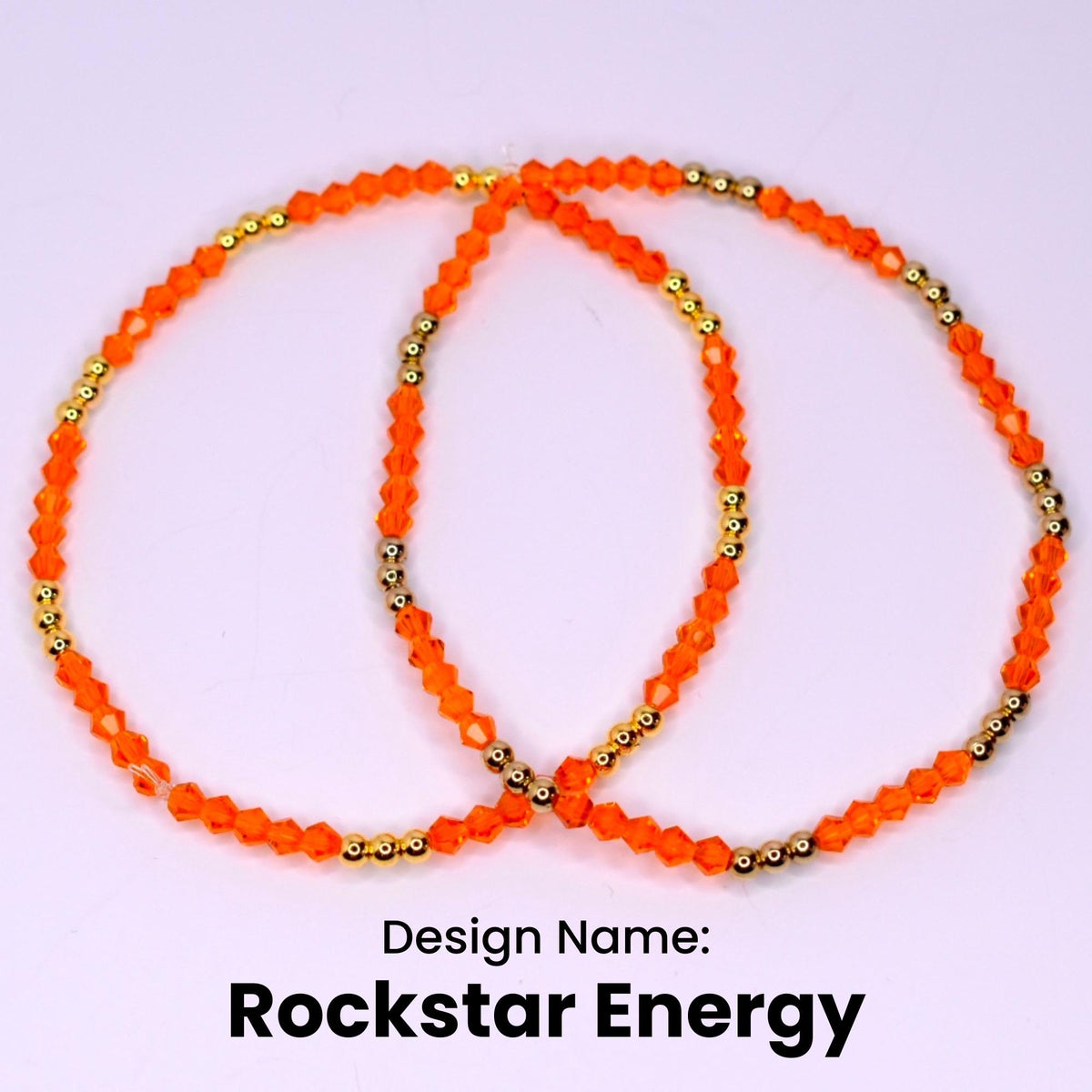 Camouflage Bracelet Stack with Music Charms: Gold, Brown, and Orange Charm Bracelets