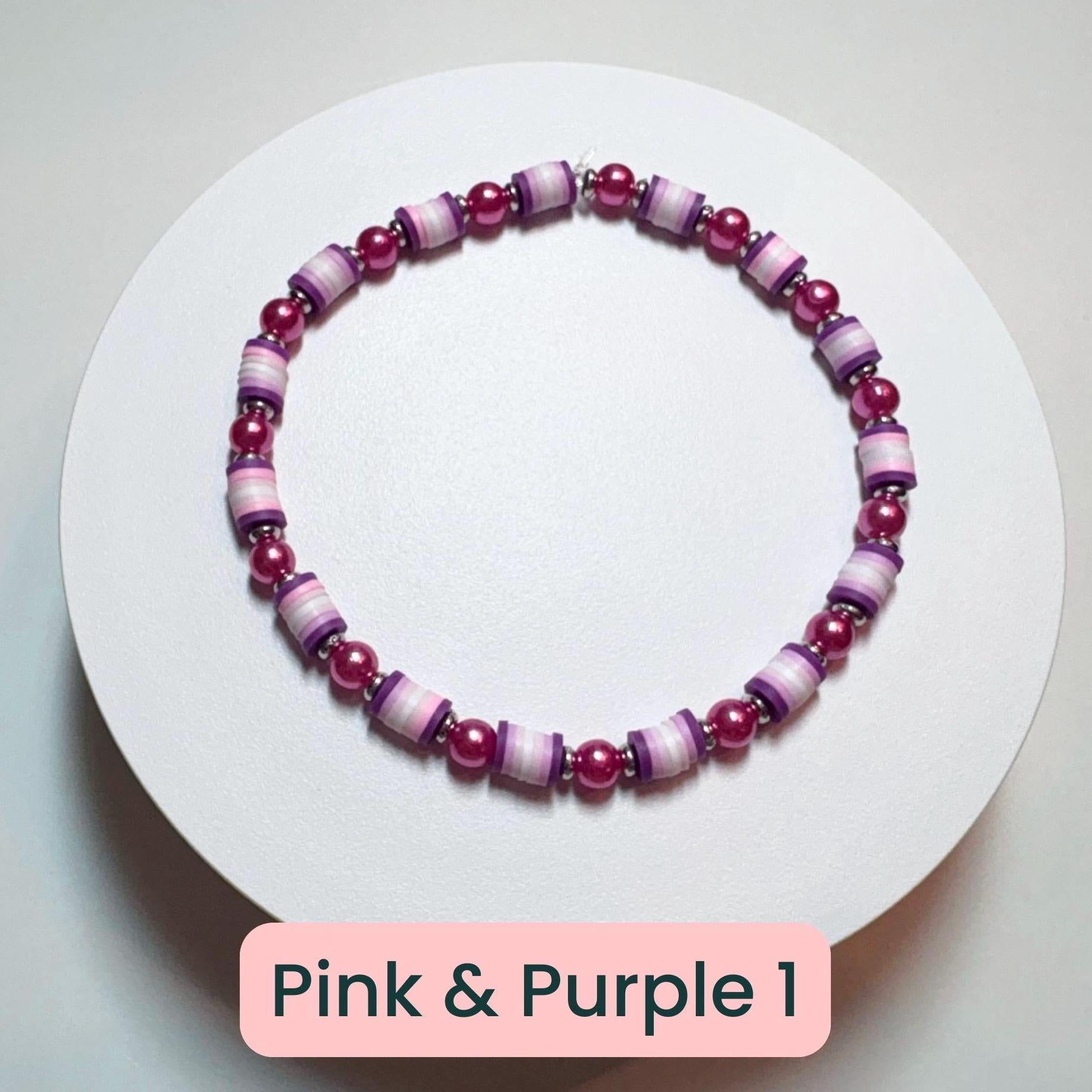 Purple Passion Bracelet Stack - 5 Piece Set