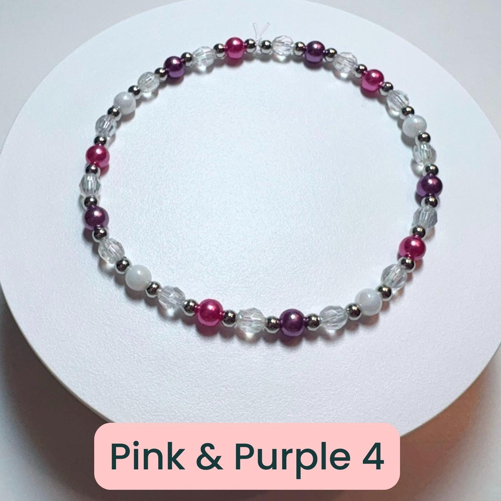Purple Passion Bracelet Stack - 5 Piece Set