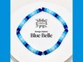 Blue Ombré Bracelets with Crystal Accents