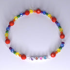 Tumbler Braded Bracelet Cup Decoration Pride Accessory Custom Design Letter Charm Tumbler Jewelry Rainbow Band Elastic Strap Bottle Holder Drink Identification Stanley Cup Personalized Gift Rainbow Letter Charm Tumbler Decoration Pride Gift Bottle Accessory Custom Band Elastic Bracelet Cup Jewelry Hydrojug Strap Drink Holder Yeti Decoration Tumbler Style Personalized Cup