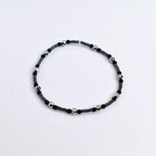 Deadly Damask Bracelet Collection: Black Gray and Silver Spooky Charm Bracelets