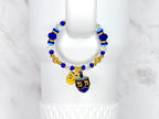 Hanukkah Celebration Tumbler Handle Charm Bracelet with Magnetic Closure