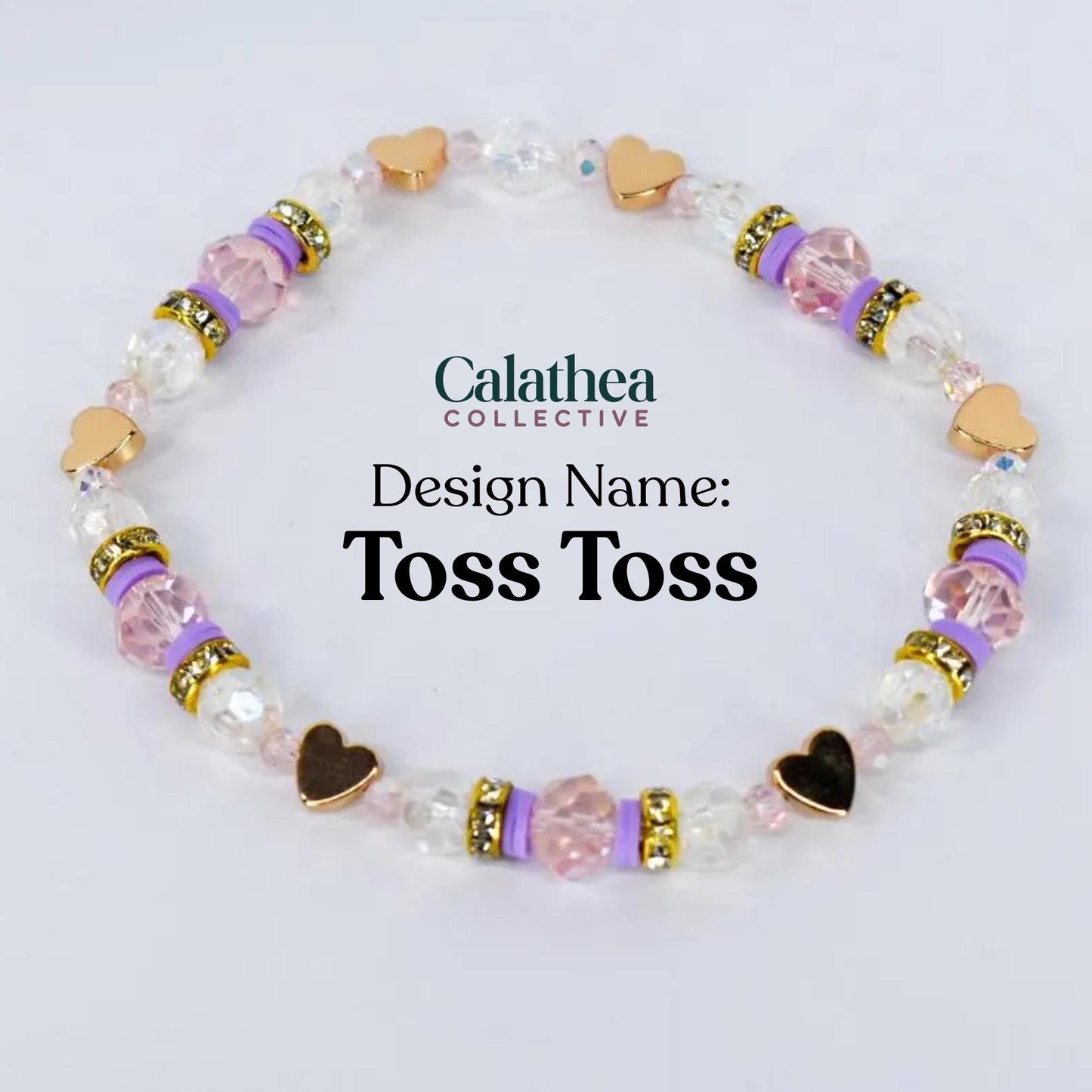 Golden Heart Bracelet Collection - Set of 5 or Individual Bracelets