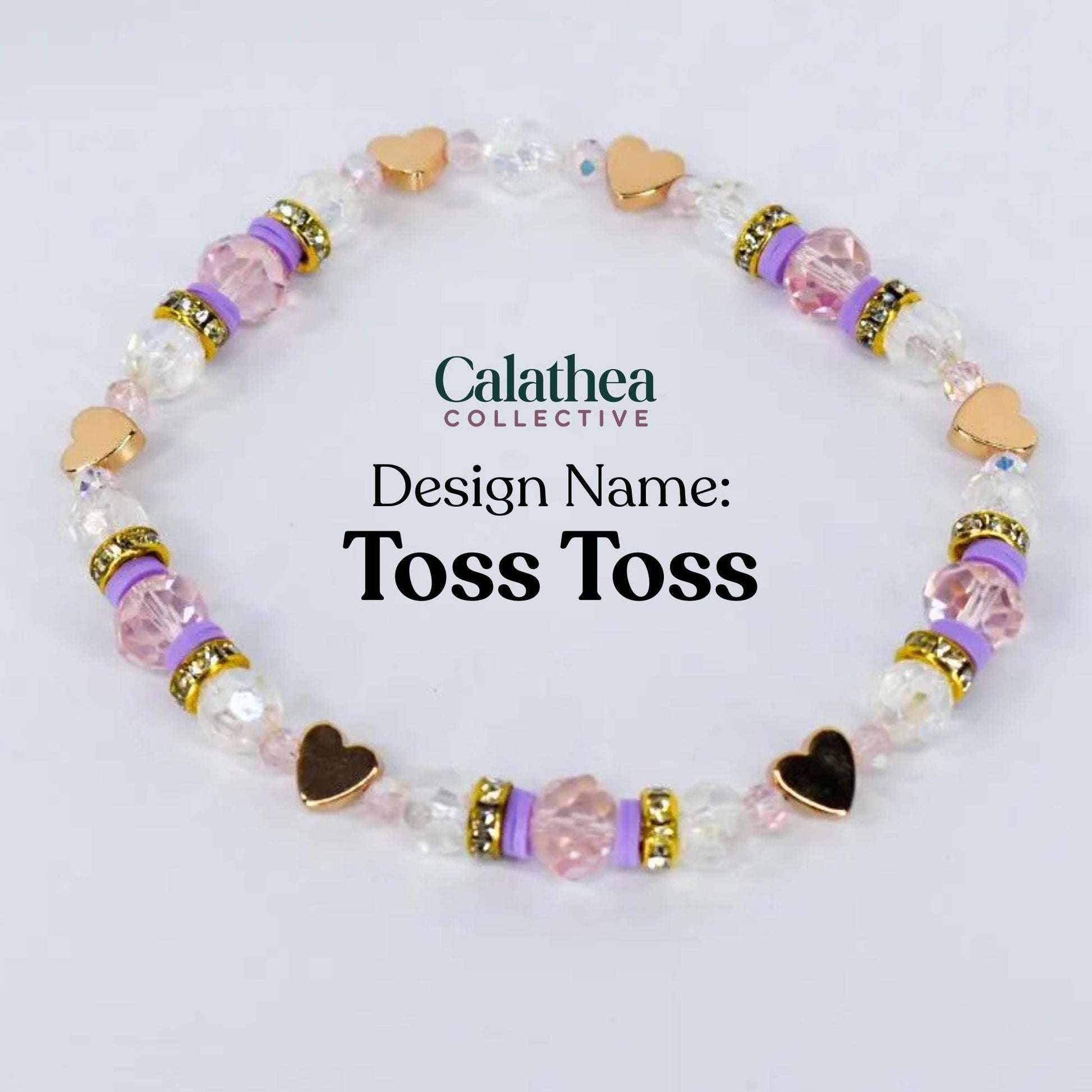 Golden Heart Bracelet Collection - Set of 5 or Individual Bracelets