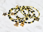 Happy New Year Black Honey Bracelet Collection - 5 Piece Set or Individual Bracelets