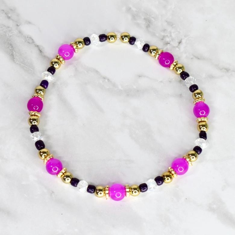 Day of the Dead Sugar Skull Bracelet Stack - 5 Piece Set
