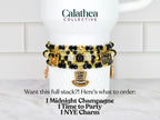Happy New Year Black Honey Bracelet Collection - 5 Piece Set or Individual Bracelets