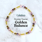 Mauve, Blush and Gold Cashmere Bracelet Collection