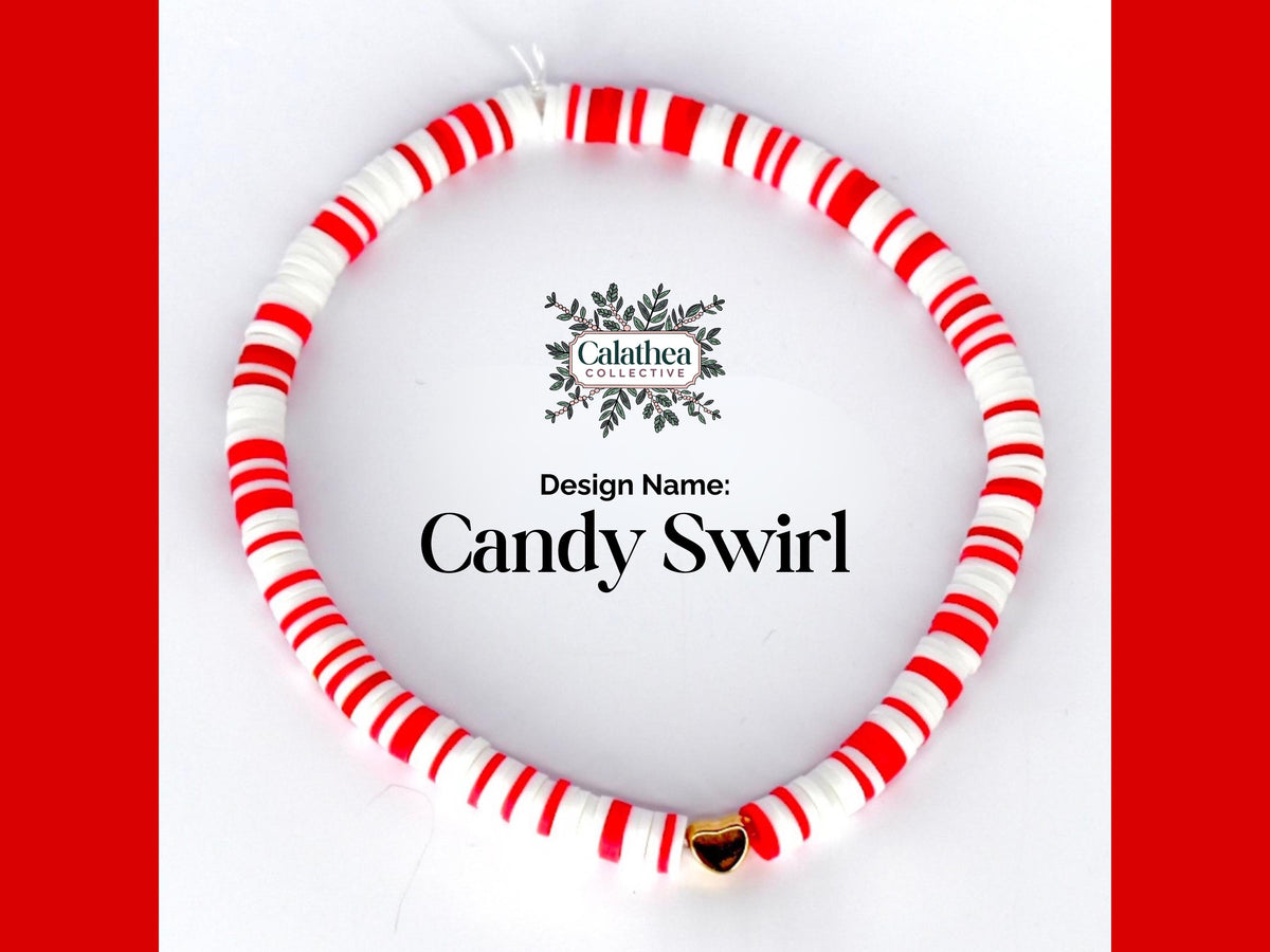 Cherry Charm Bracelet Collection with Red White and Gold Beads