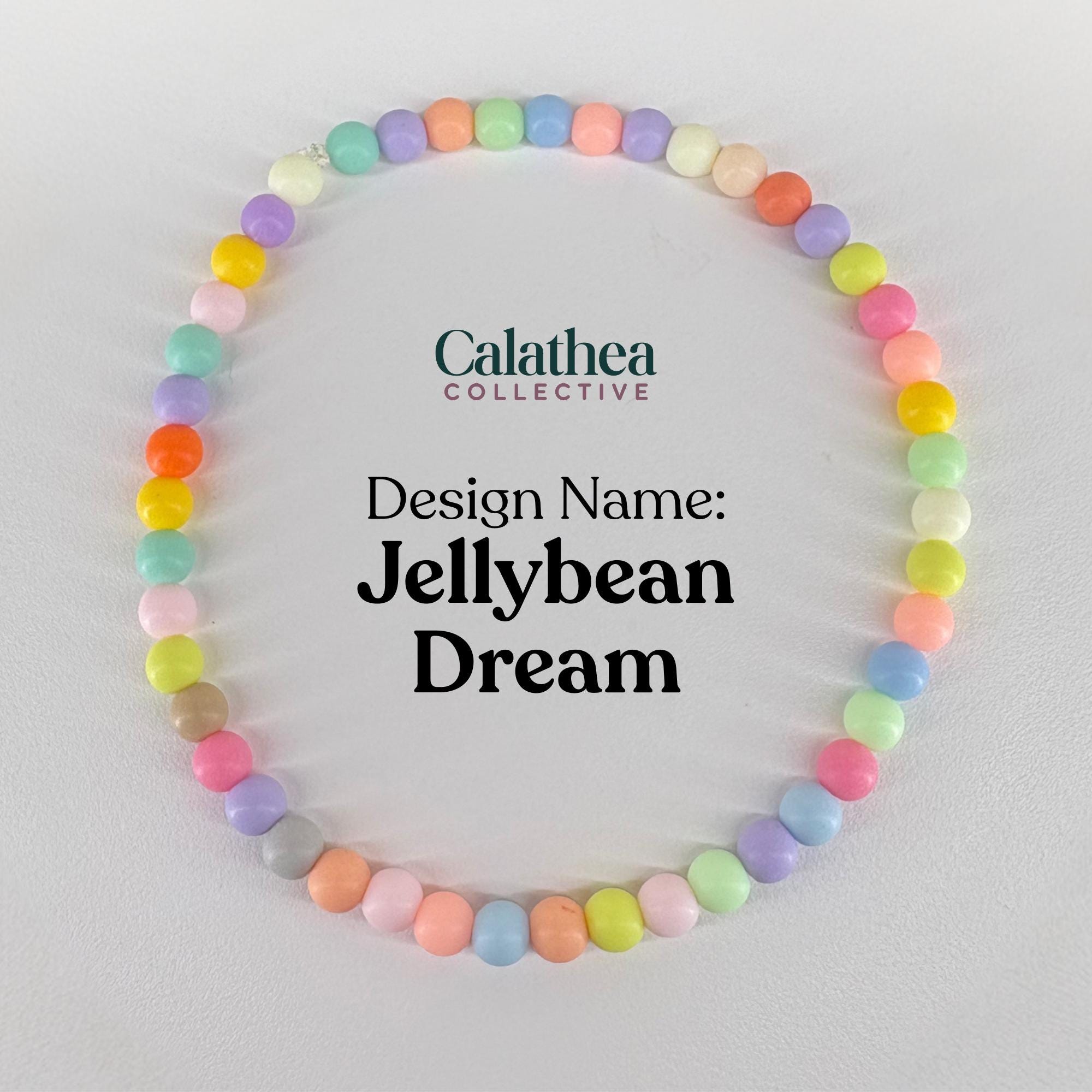 PEEPS Bunny Charm Bracelet – Pastel Easter Bead Bracelet