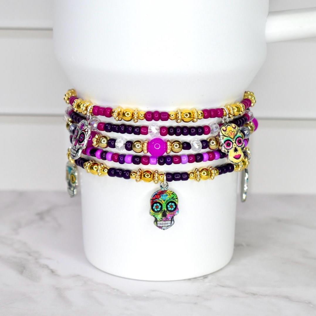 Day of the Dead Sugar Skull Bracelet Collection