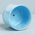 Custom Ceramic Planter Personalized Text Option Plant Pot Gift Iridescent Rainbow Finish Indoor Plant Container Drainage Hole Feature Healthy Root System Support Matching Saucer Included Water Collection Design Modern Home Decoration Unique