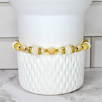 Starlight Shimmer Bracelet Collection - Pearl and Gold Star Bracelets