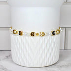 Starlight Shimmer Bracelet Collection - Pearl and Gold Star Bracelets