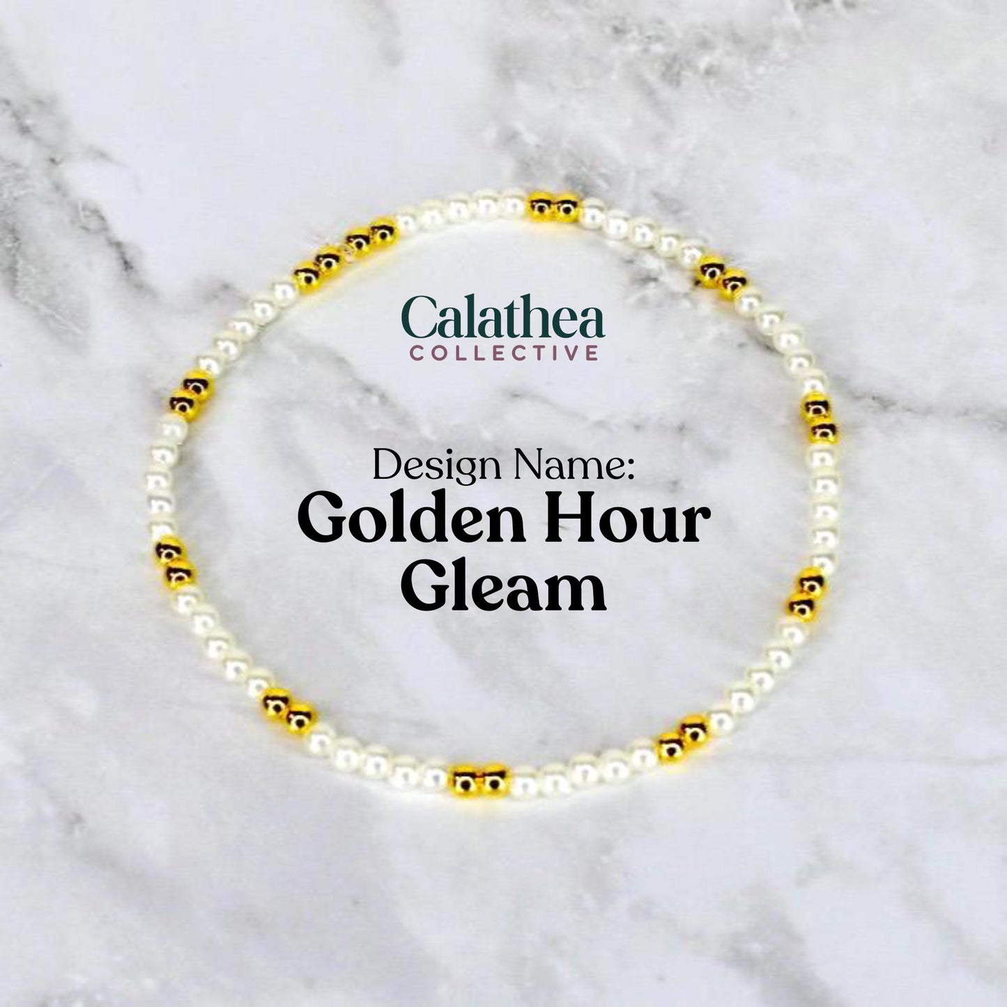 Starlight Shimmer Bracelet Collection - Pearl and Gold Star Bracelets