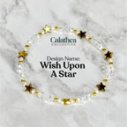 Starlight Shimmer Bracelet Collection - Pearl and Gold Star Bracelets