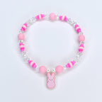 PEEPS Bunny Charm Bracelet – Pastel Easter Bead Bracelet