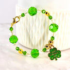 St. Patrick's Day Tumbler Handle Charm Bracelet