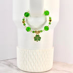 St. Patrick's Day Tumbler Handle Charm Bracelet