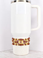 Red Velvet Cake Bracelet Collection: Crimson, Pink and Gold Bracelets