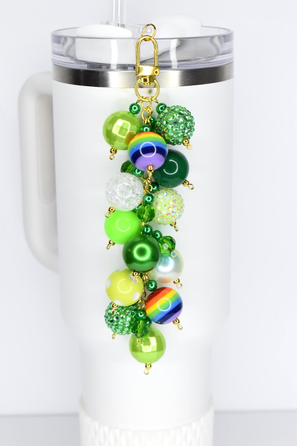 St Patrick's Day Tumbler Straw Charm