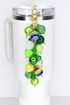 St Patrick's Day Tumbler Straw Charm