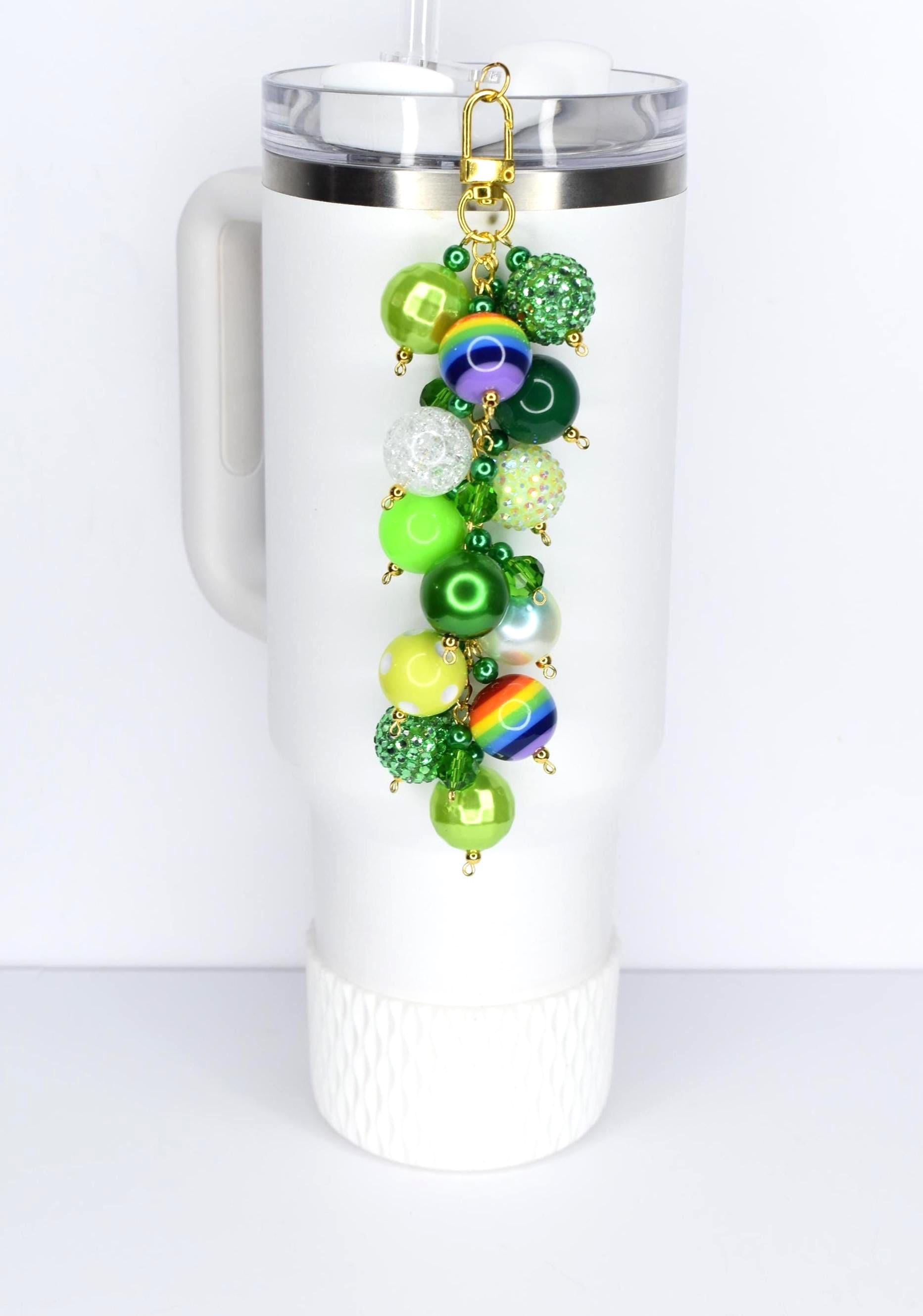 St Patrick's Day Tumbler Straw Charm