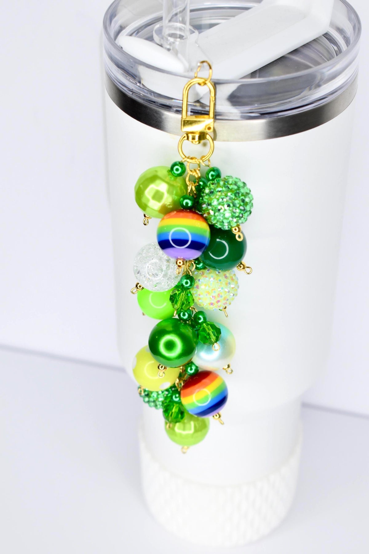 St Patrick's Day Tumbler Straw Charm