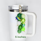 St Patrick's Day Tumbler Straw Charm